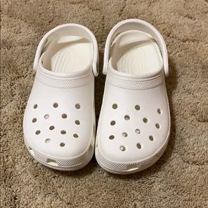 Classic White Crocs
